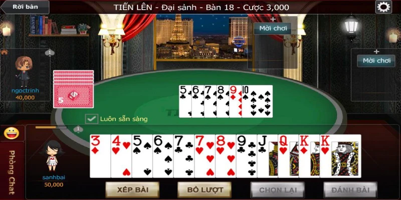 Luật chơi game bài tiến lên cho người mới bắt đầu